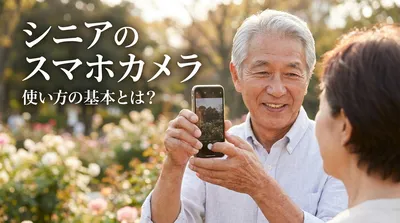 シニアのスマホカメラ使い方の基本とは？