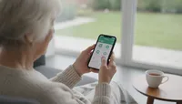 シニアのスマホ片手操作設定は可能？