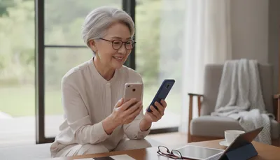 シニアのスマホ二台持ちのメリットとは？