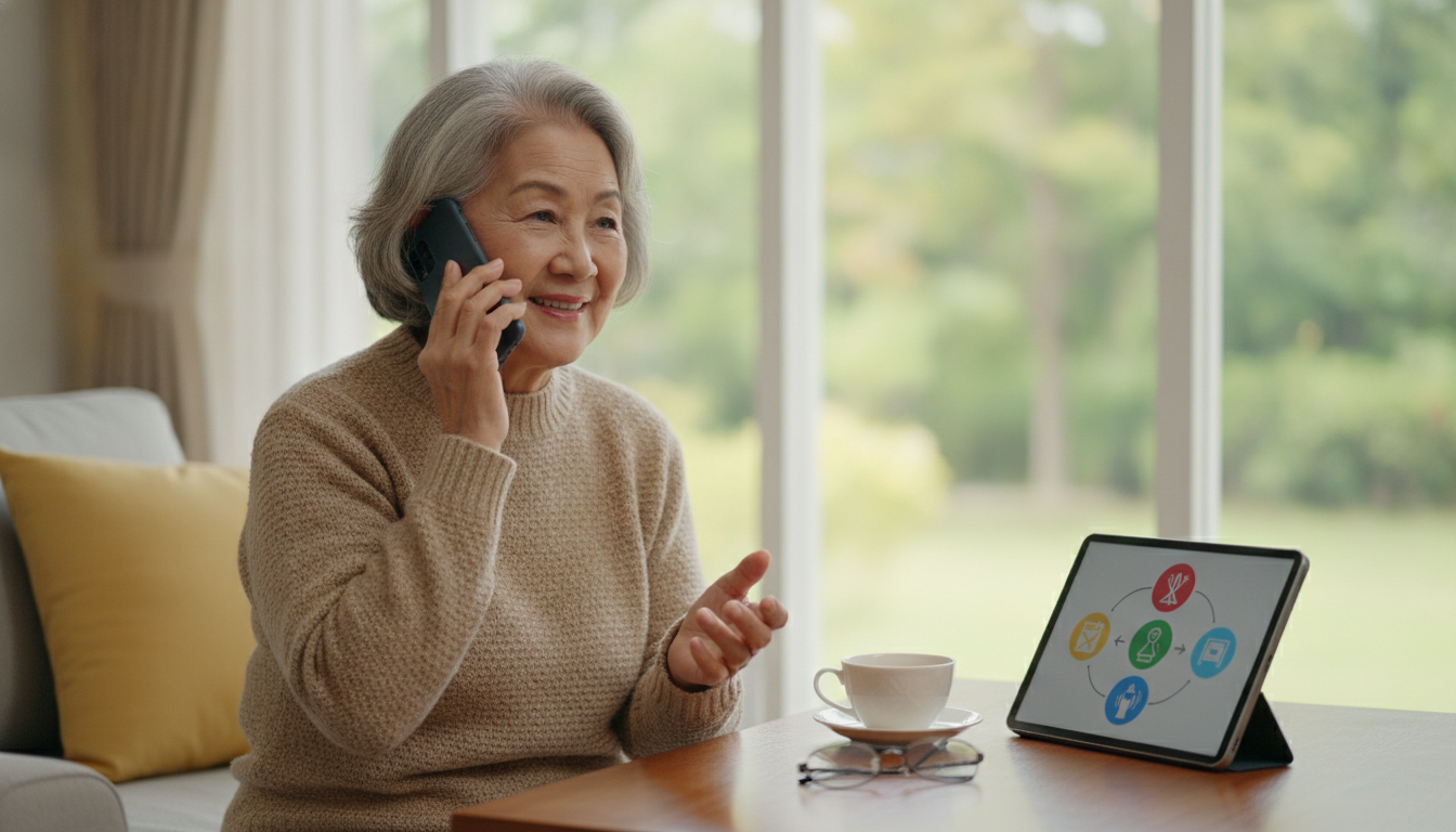 スマホ電話マナーを高齢者向けに解説?