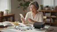 シニアがスマホ写真の印刷方法に迷ったら？