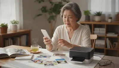シニアがスマホ写真の印刷方法に迷ったら？