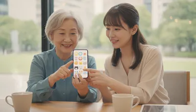高齢者も安心？LINEスタンプの送り方とは？