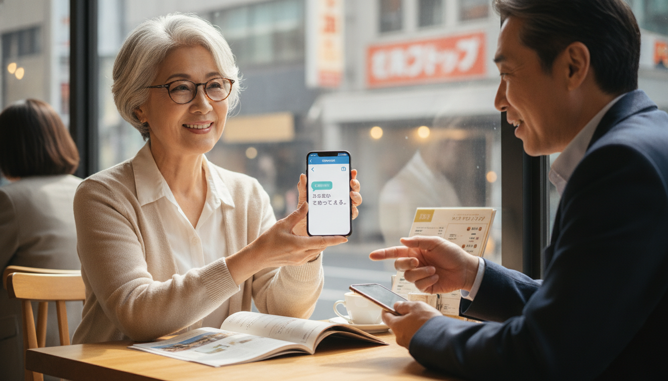 シニア向けスマホ翻訳アプリの使い方は？