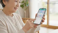 シニアのスマホは大きい画面がおすすめ？
