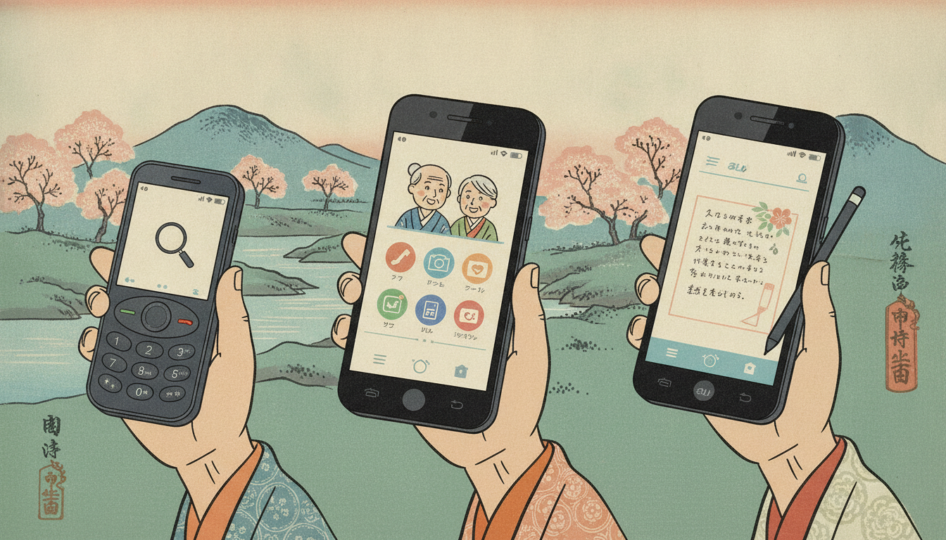 auの「かんたんスマホ」を代表する3つの具体的なモデル