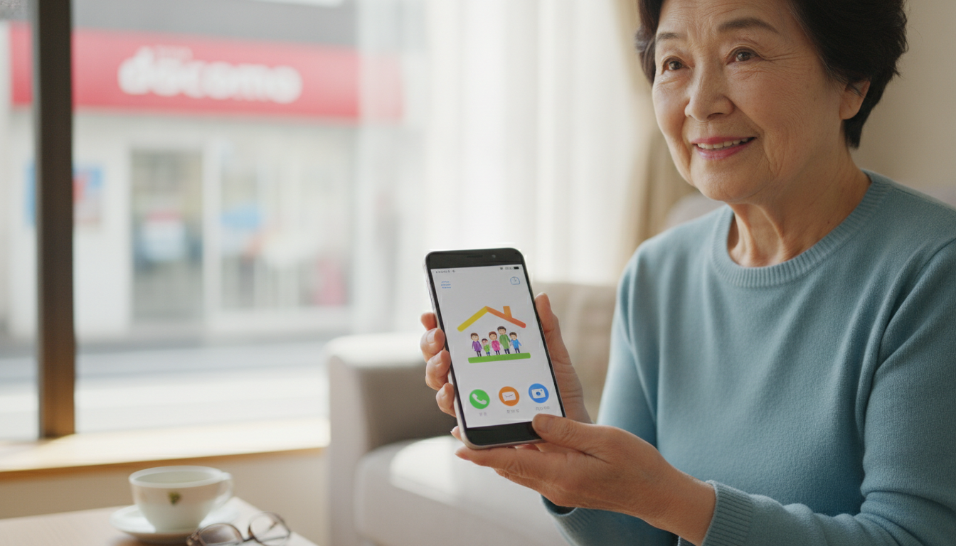 ドコモのシニア向け製品とサービスが選ばれる理由