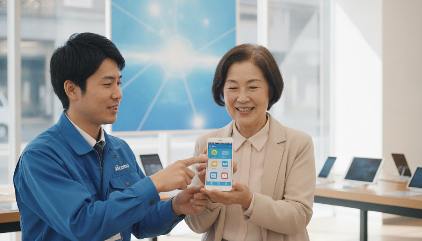 なぜドコモのシニア向けスマホが推奨されるのか