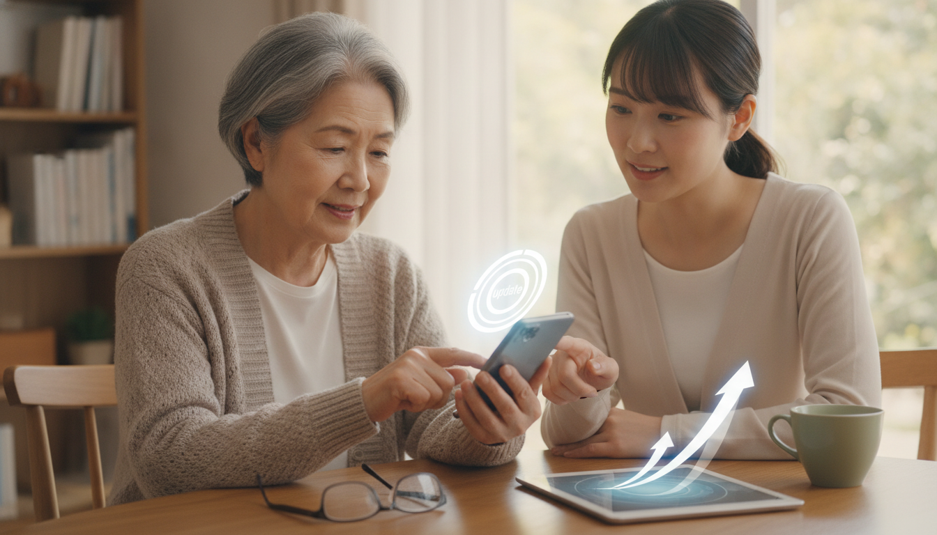 なぜ高齢者の皆さんにアップデートが強く推奨されるのか