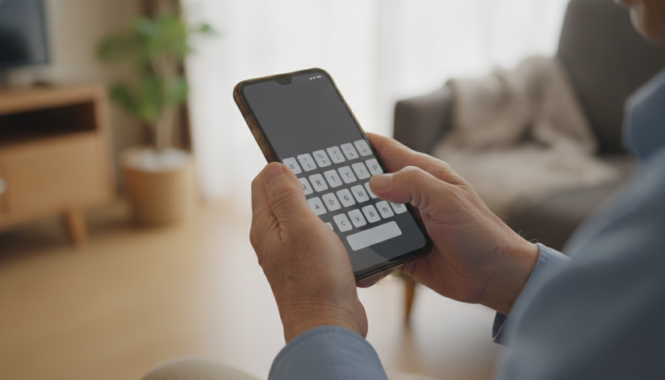 キーボードを大きく設定することがシニアの方に推奨される理由