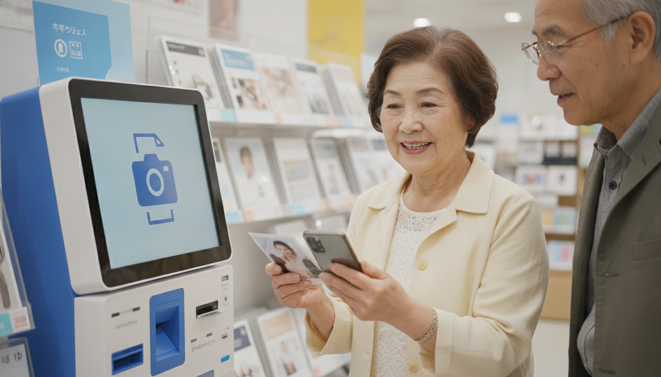 なぜ店頭プリント機がシニアの方に推奨されるのか