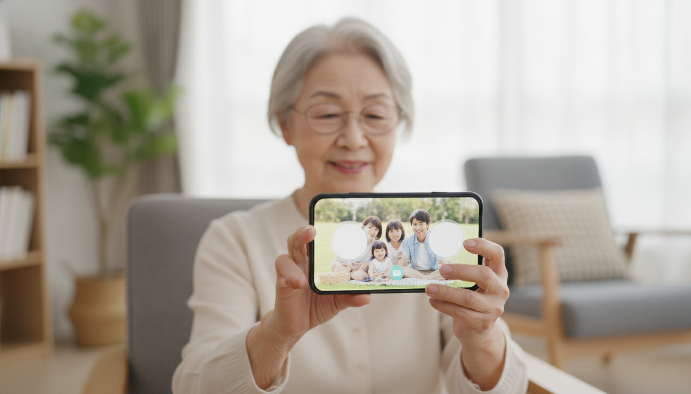 なぜシニア世代に大画面のスマートフォンが求められるのか