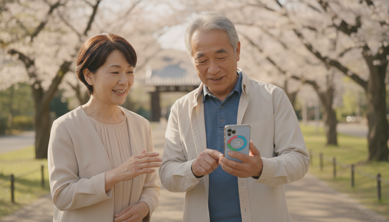 スマートフォンの歩数計アプリがシニア世代に推奨される理由